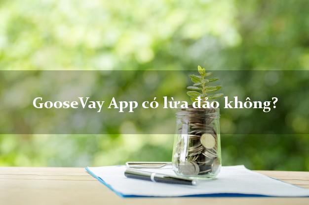 GooseVay App có lừa đảo không?