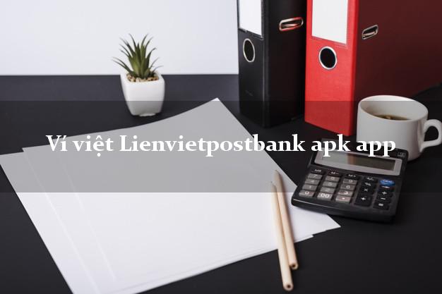 Ví việt Lienvietpostbank apk app